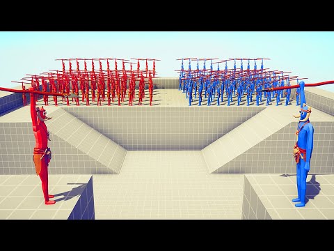 RANGED UNITS vs ITSELF Part 1 | TABS - Totally Accurate Battle Simulator