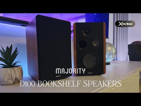 The @majorityaudio D100 Bluetooth Bookshelf Speakers. The Versatile Affordable Option For 2025?