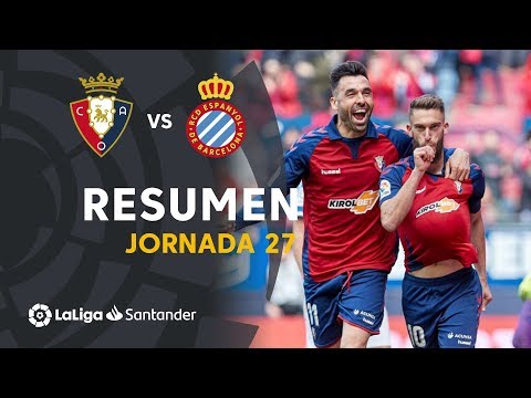 Highlights CA Osasuna vs RCD Espanyol (1-0)
