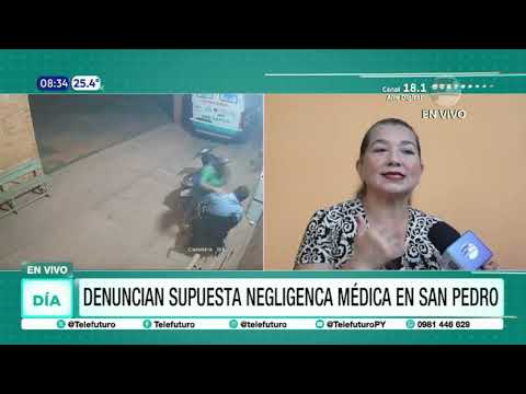 Denuncian supuesta negligencia médica en San Pedro