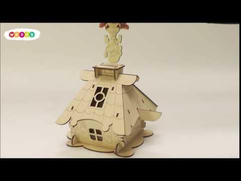 Миниатюра изображения товара Развивающая игрушка Woody Три поросенка / 00570