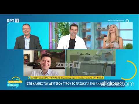Απόστολος Μαγγηριάδης: Η κόρη του έκανε... παρέμβαση σε ζωντανή σύνδεση - Το ευχάριστο απρόοπτο στον αέρα της ΕΡΤ