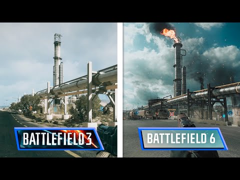 Battlefield 6 vs Battlefield 3 | Operation Firestorm | Full Graphics Comparison