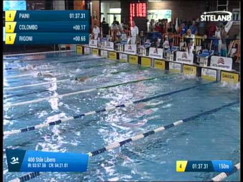 Serie 2 dei 400 Stile Libero  Assoluti F Agonisti - 7° Trofeo SOGEIS Montichiari