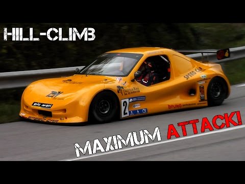 HillClimb cars PURE SOUND! Rally launch control & Maximum Attack!