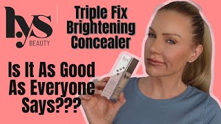 LYS TRIPLE FIX FULL COVERAGE BRIGHTENING CONCEALER REVIEW | Is It As Good As Everyone Says It Is?