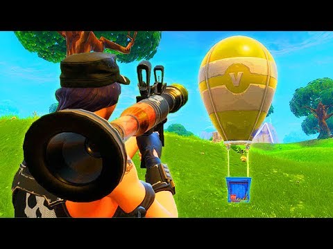 AIRDROP ONLY CHALLENGE! (Fortnite Battle Royale)