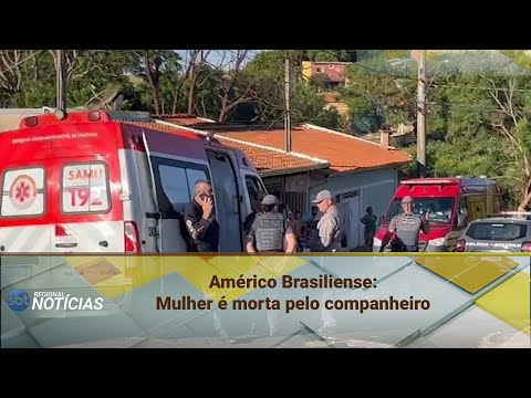 Américo Brasiliense: Mulher é morta pelo companheiro (12/01/2026)