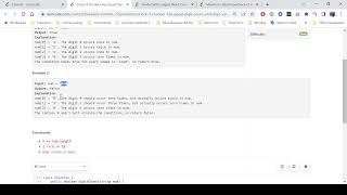 YouTube video 'Leetcode BiWeekly contest 79 Easy - Check if Number Has Equal Digit Count and Digit Value'