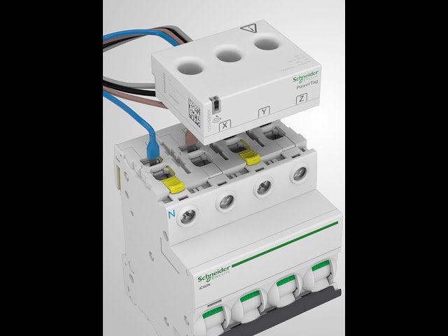 schneider electric Energy meter acti 9 acti9 powertag 3p+n flex