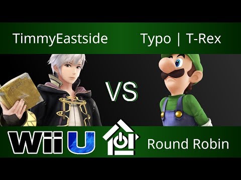 Typo House Macon 9/12/17 - TimmyEastside (Robin) vs Typo | T-Rex (Luigi) - Smash 4 Round Robin