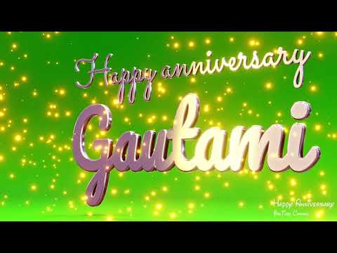 Gautami #Anniversary #special #video #wish Anniversary song and wishes @happy_anniversary