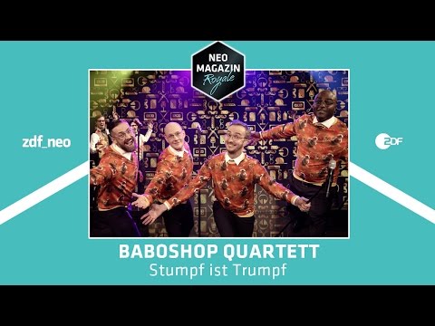Baboshop Quartett - "Stumpf ist Trumpf" | NEO MAGAZIN ROYALE mit Jan Böhmermann - ZDFneo