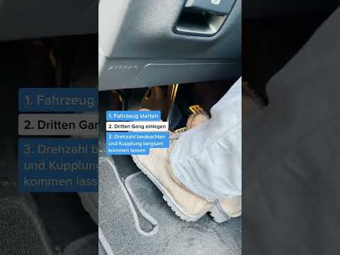 Schonmal versucht, den Verschleiß einer Kupplung zu testen? So geht‘s!👩🏼‍🔧👨🏻‍🔧#gebrauchtwagen