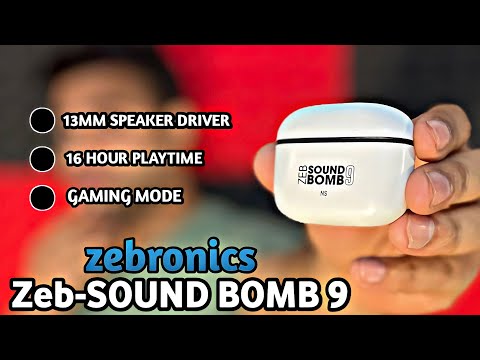 Zebronics Zeb- sound bomb 9 || Unboxing and review || under 1000 || GAJAB SOUND QUALITY