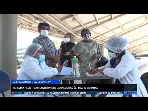 Teresina registra o maior número de casos de Covid-19 das últimas 19 semanas 06 07 2022