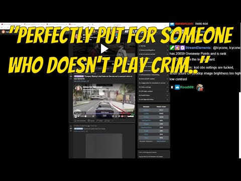 Koil & Hutch React to Ripley's Clip on Cop vs Crim | NoPixel GTA RP