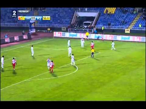 Partizan 0 - 1 Vojvodina JSL 16.4.2011