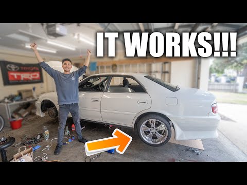 1JZ TOYOTA CHASER IS NOW MANUAL! (R154 Conversion) Part. 4