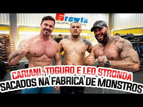 LEO STRONDA, RENATO CARIANI E TOGURO SACADOS NA FABRICA DE MONSTROS !!!