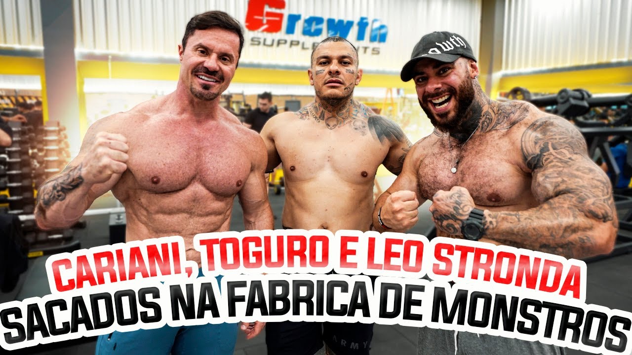 LEO STRONDA, RENATO CARIANI E TOGURO SACADOS NA FABRICA DE MONSTROS !!!