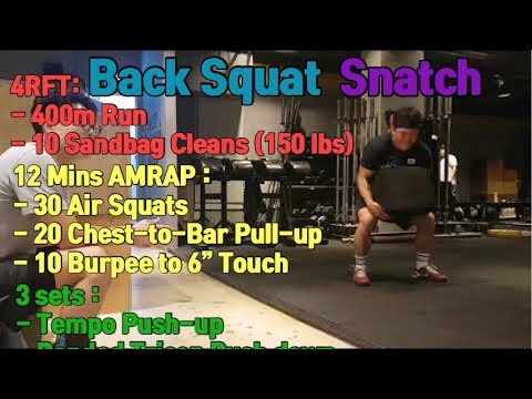 [190415 Steven Training] Daily Workout