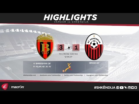 LPFM 2016/2017 | 20th Round | Highlights | Vardar vs Shkëndija 3-1 | 26.02.2017