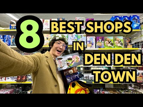 8 BEST SHOPS in DEN DEN TOWN (Nipponbashi) for Anime & Video Game Merch 日本橋 電気街 オタロード