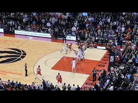 [Courtside view] Pascal Siakam's buzzer beater winner against Phoenix Suns [2019.01.17]