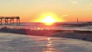 preview picture of video 'Atlantic Beach, NC Sunrise Video - Dec 26, 2014'