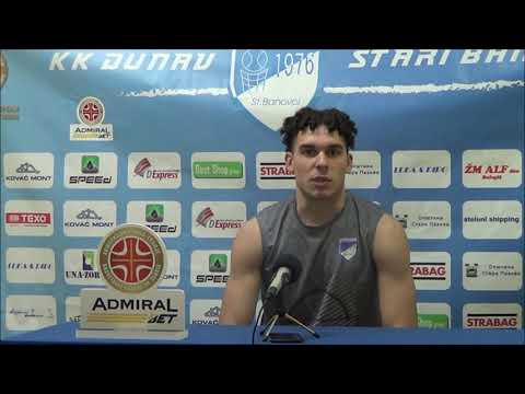 Najava susreta KK Dunav KK Sloga 11.kolo AdmiralBet KLS 2021