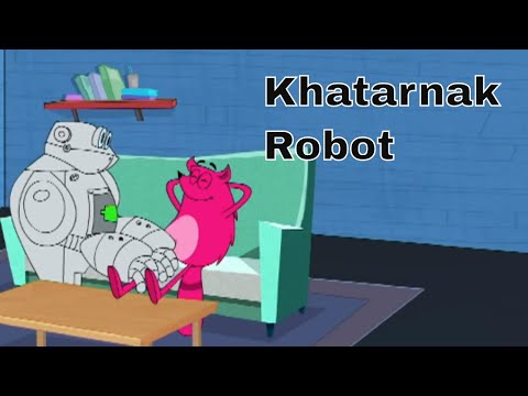 Khatarnak Robot Ep 54 Pyaar Mohabbat Happy Lucky Indian Indian  Cartoon Show
