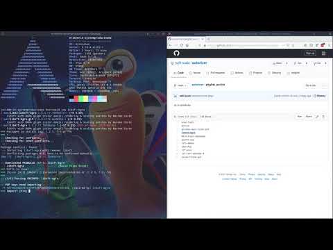 ArcoLinux : 1804 getting the missing key in from the keyserver with yay