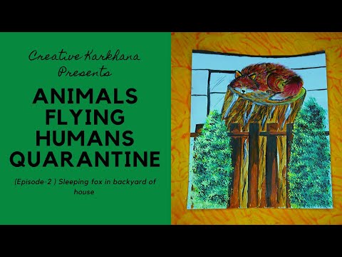 Animals Flying Humans Quarantine (Episode-2 ) | Drawing