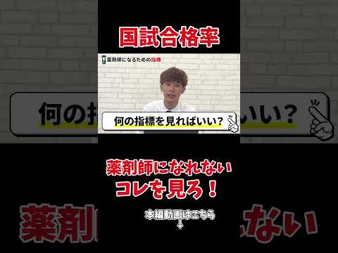 薬学科 【ストレート国試合格率】コレを知らないと薬剤師になれません。