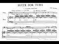 Don Haddad Suite For Tuba Score Video