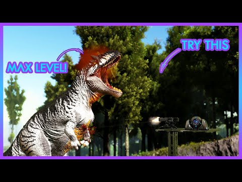 HOW TO TAME A MAX LEVEL PALEO GIGA THE EASIEST WAY! - EVO GIGA TAMING TRICKS