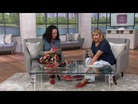 Earth Origins Perforated Leather Slip-On Shoes - Tanner on QVC