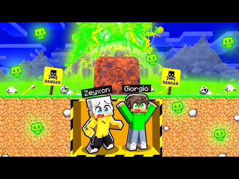 VULCANO TOSSICO contro il BUNKER PIÚ SICURO di MINECRAFT!