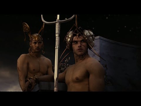 Poseidon Saves Theseus Party || Poseidon Creates A Massive Tsunami || Immortals