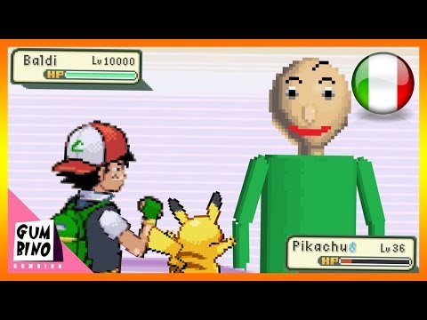 Se Baldi fosse nel mondo dei Pokémon - ASH vs BALDI | GUMBINO - DOPPIAGGIO ITA