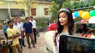 preview picture of video 'Femina Miss India Tripura 2018 Mamita Debbarma in Bishamganj'