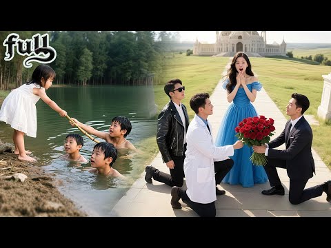 Kind Girl Saves 3Drowning Boys From Lake!Never Expect They All Became CEO And Fell In Love With Her!