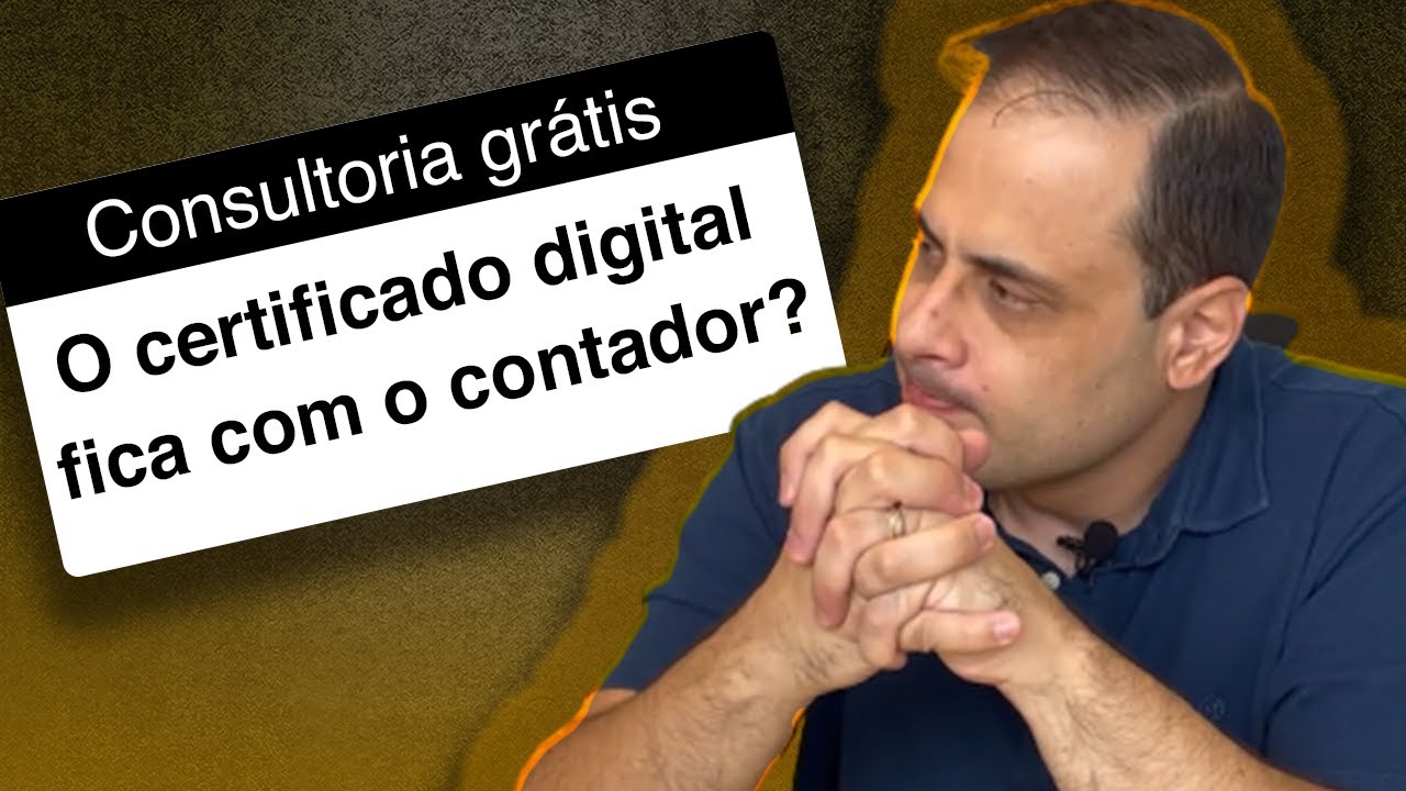 CERTIFICADO DIGITAL - Devo deixar o meu certificado digital com o contador?