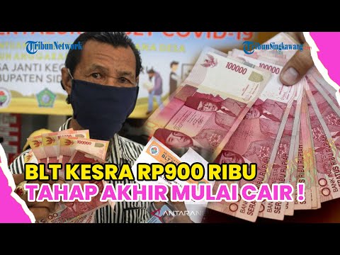 MULAI CAIR ! BANSOS BLT KESRA Rp900 RIBU TAHAP AKHIR 2025 MASUK SERENTAK KE KPM BRI & BNI