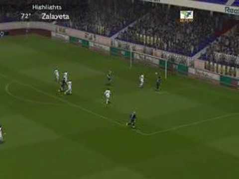 Zalayeta's goal - Bolton x Juventus - D1 League