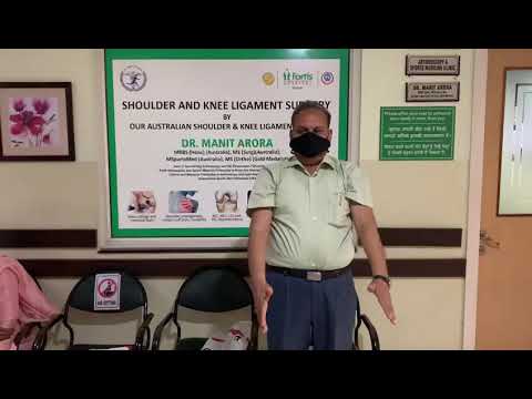 Three months after my shoulder replacement