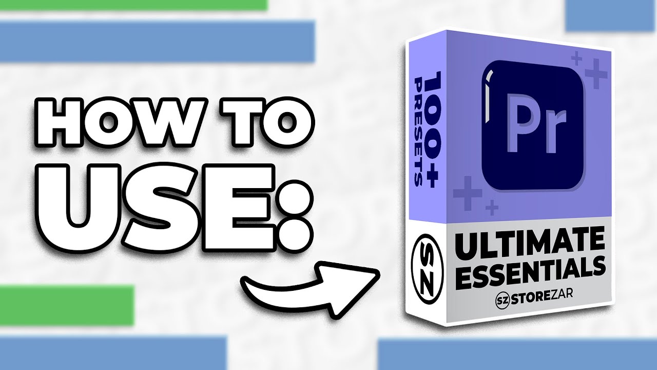 How to Edit Like a Pro with The ESSENTIAL Presets Pack for Premiere Pro – by Finzar