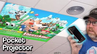 Phone-Sized Projector is Impressive! AKASO WT50 Mini Projector