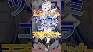 1分でわかるツッコミゴリラ天音かなた